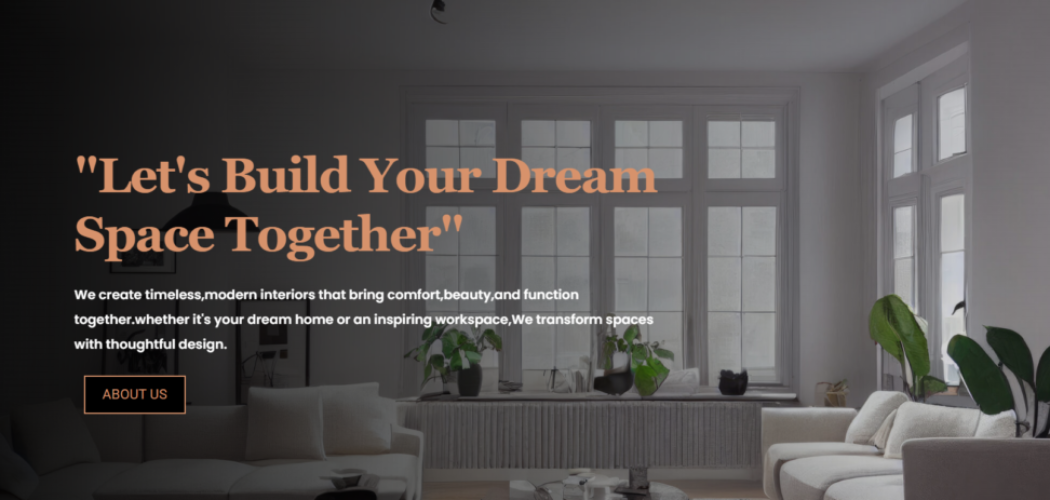 A modern and elegant website crafted for an interior design brand, emphasizing aesthetics, functionality, and user engagement. The design reflects premium quality while maintaining a smooth user journey. Integrated SEO strategies, keyword optimization, and content structure by a digital marketing strategist in Kannur to enhance search rankings. This project showcases my expertise as the best freelance digital marketer in Kannur in building high-converting websites.