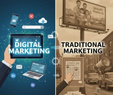 Digital marketing and traditional marketing